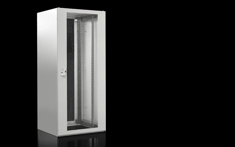 Rittal TX 7888.738 TX CableNet, cam kapılı, tavan plakalı, yan paneller, 19" profil rayları, sökülebilir pano, GYD: 800x2000x800 mm, RAL 7035