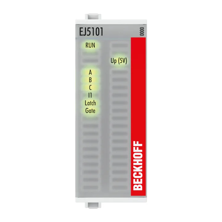 Beckhoff EJ5101 EtherCAT plug-in module, 1-channel encoder interface, incremental, 5 V DC (DIFF RS422, TTL), 1 MHz