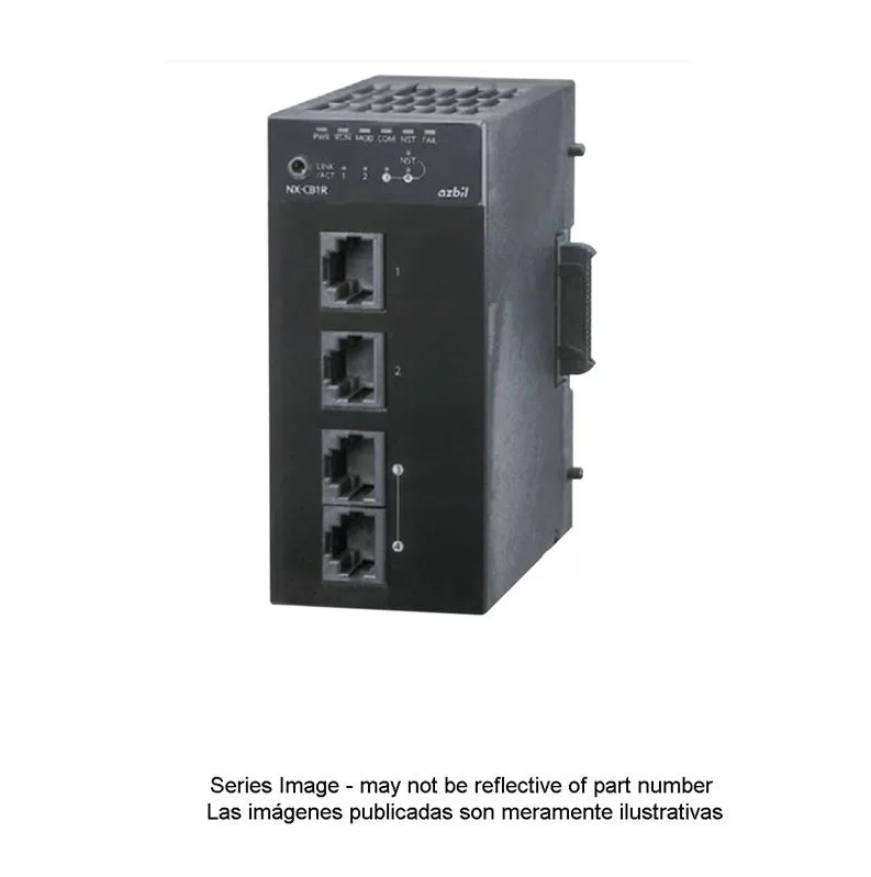 Azbil NX-CB1NN0400 Communication Box, Communications Adapter, Terminal Adapter