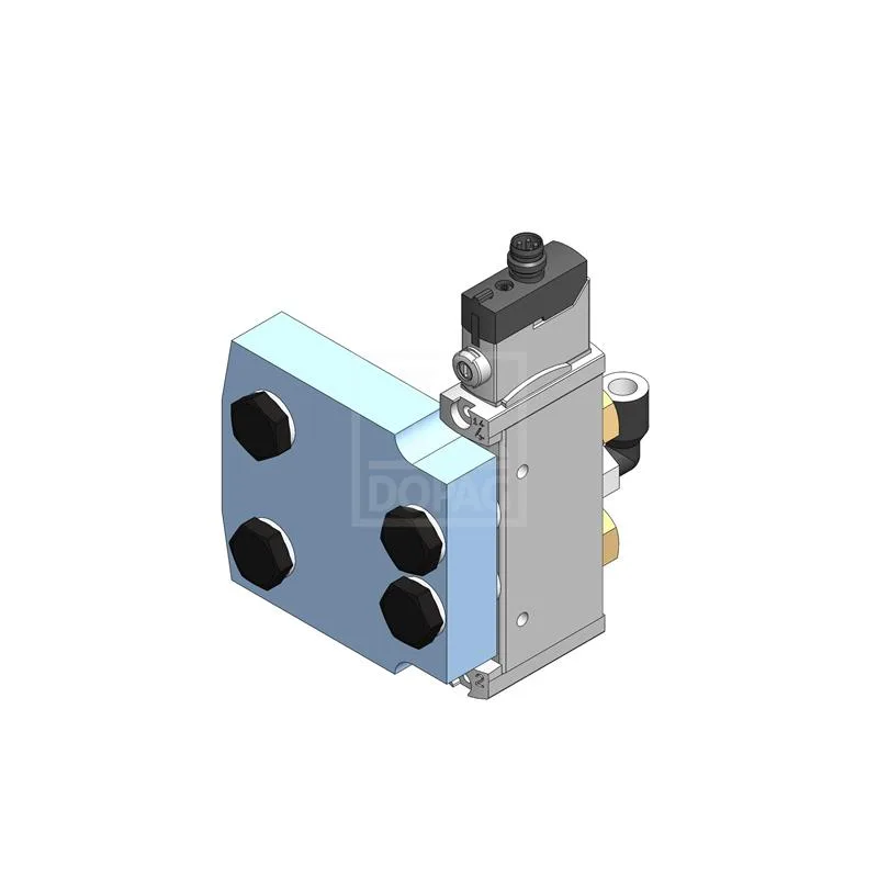 Dopag 1010828 Solenoid valve plate for plug 3 pole M8x1