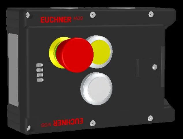 Euchner MGB-L0-ARA-AB8A1-M-106106 Interlocking module MGB-L0-ARA, with 2 pushbuttons, emergency stop