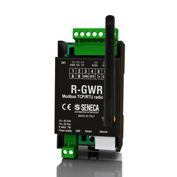 Seneca R-GWR ModBUS Gateway / Radio Hub LoRa for wireless sensors
