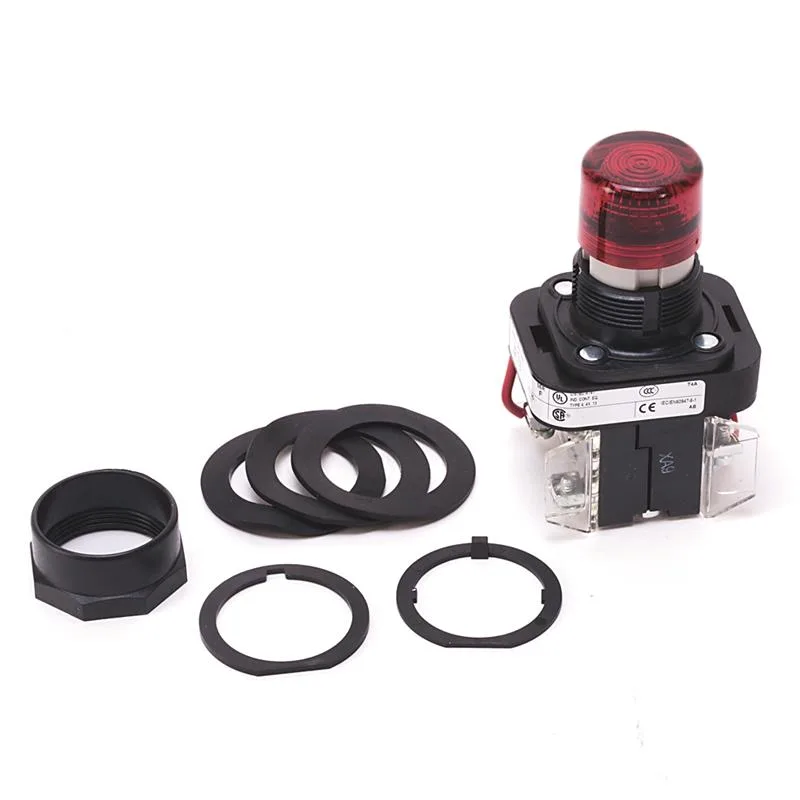 Allen Bradley 800H-QRT20G 30mm Pilot Light 800H PB