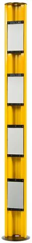 Euchner AE-OS-SC-4B-156901 Mounting pillar with 4 deflection mirrors for light grids with 4 beams