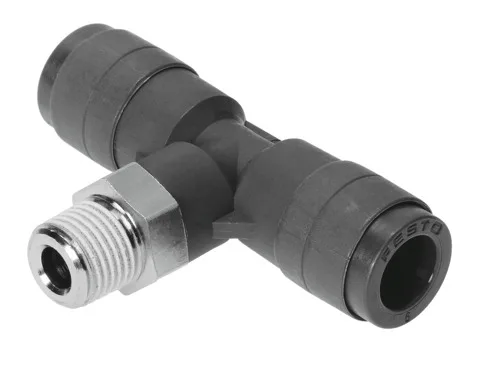 Festo QST-V0-1/2-10 T-Çabuk Bağlantı Rakoru