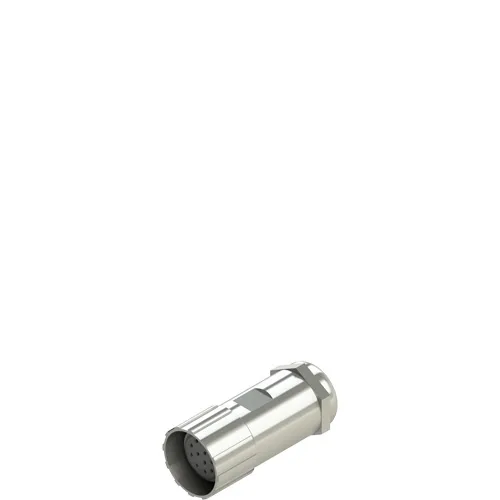 Pizzato VF CBSM12TS07 M23 straight metallic female connector, 12 poles, without cable
