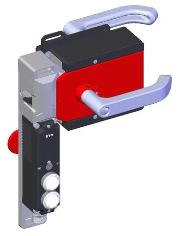 Euchner MGBS-P-L1HE-AR-U-R-SH-160879 MGBS set AR, M23, 2 pushbuttons, with escape release, door hinge on right
