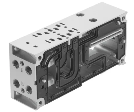 Festo VABV-S4-2S-N18-2T2 Manifold alt tabanı