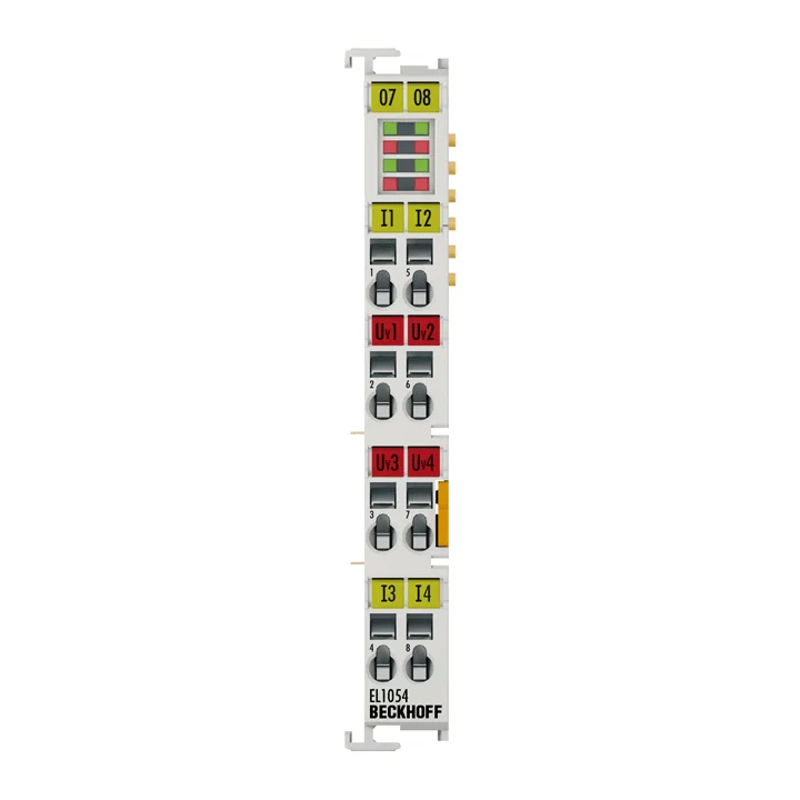 Beckhoff EL1054 EtherCAT Terminal, 4-channel digital input, NAMUR