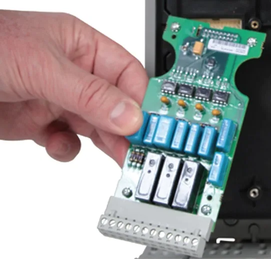 Allen Bradley 150-SM4 SMC-50 Digital I/O Option Module: 4 AC inputs and 3 relay outputs