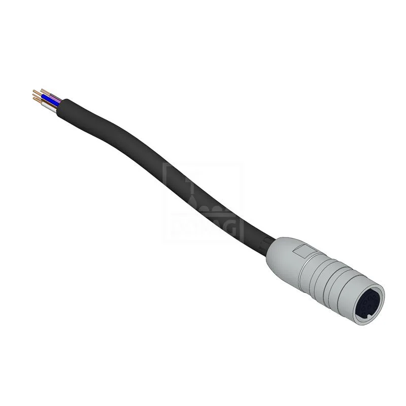 Dopag 1021579 cable shielded with round plug M16x075 8-pole 10m