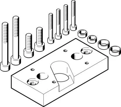 Festo HAPG-SD2-30 Adaptör Takımı