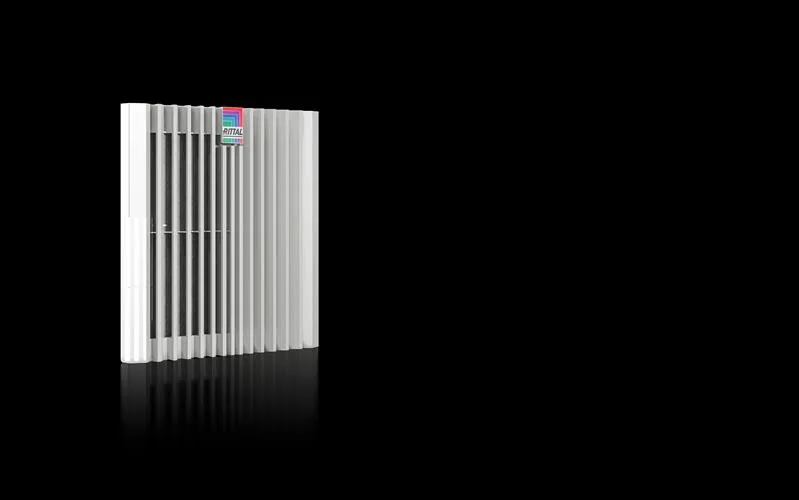 Rittal SK 3240.400 SK Blue e+ çıkış filtresi, EMC, 32408xx/32418xx, filtre fanı için, GY 255 x 255 mm, RAL 7035