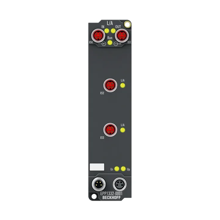 Beckhoff EPP1332-0001 EtherCAT P Box, 2-port EtherCAT P junction, with refresh