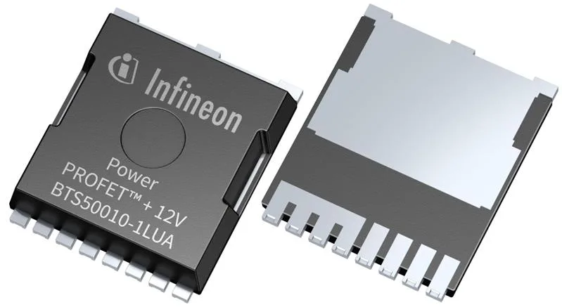 Infineon BTS50010-1LUA Single channel smart high-side power switch providing protective functions and diagnosis