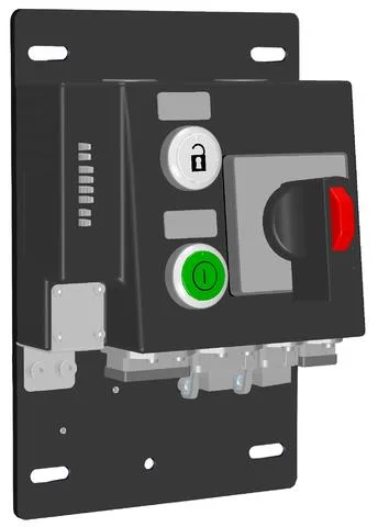 Euchner MGB-B-A4W2A2-PN-157325 Bus module MGB-B-PN with 3 controls and indicators, push-pull plug