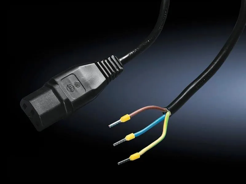 Rittal SM 6450.060 SM Bağlantı kablosu, güç adaptörü için, 1,5m