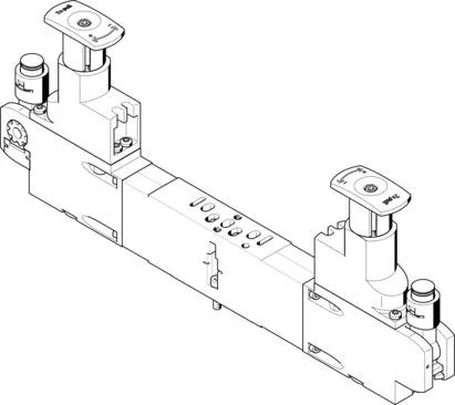Festo VABF-S3-2-R5C2-C-6 Regülatör plakası