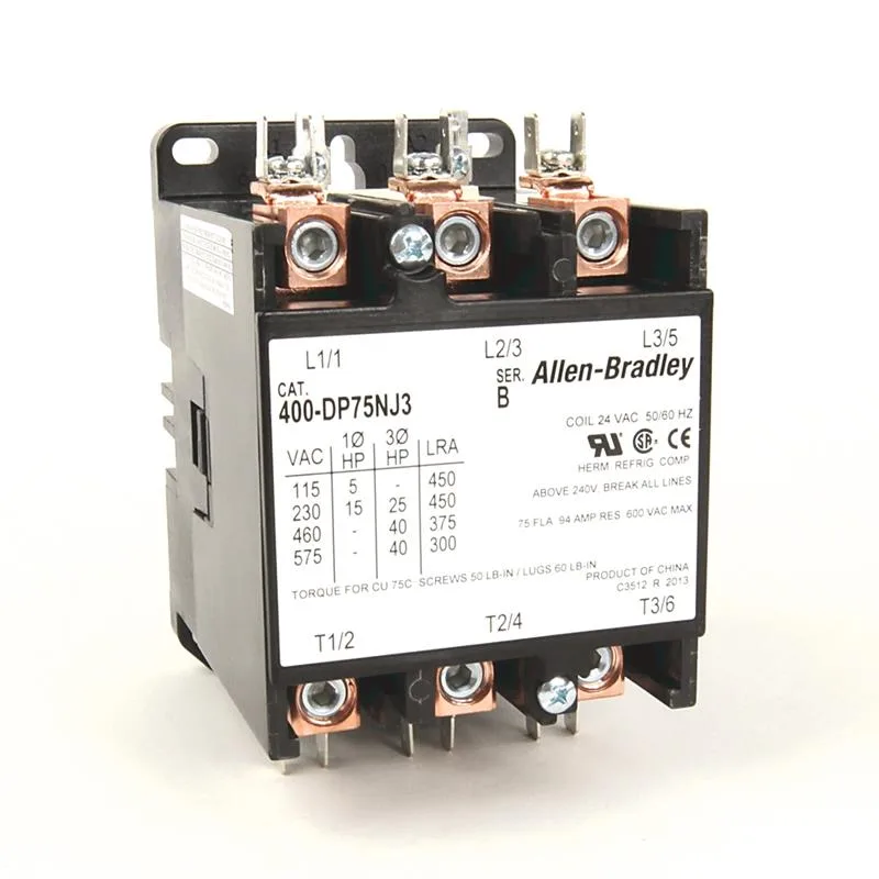 Allen Bradley 400-DP75NA3 Definite Purpose Contactor