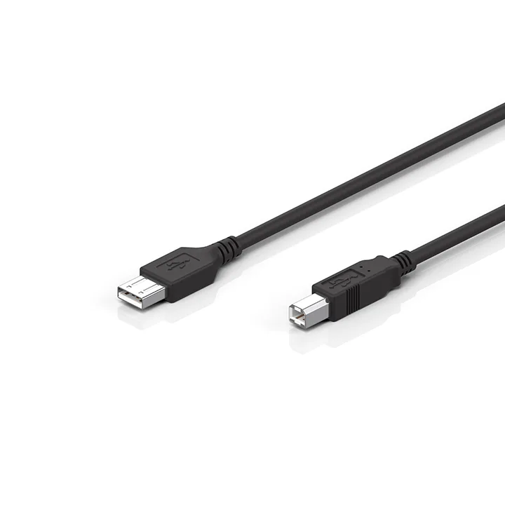 Beckhoff C9900-K530,-K552,-K553,-K554 USB cable, shielded, PVC, 1 x 2 x 28AWG + 2C 20AWG, fixed installation, black