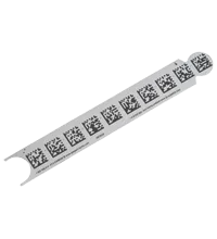 Pepperl+Fuchs PXV-CAM DataMatrix metal code bars for positioning PXV read heads with red illumination