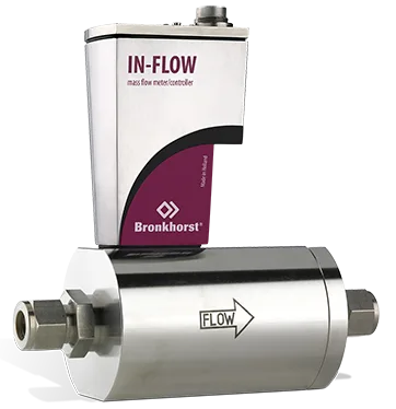 Bronkhorst IN-FLOW F-123MI High-Pressure Mass Flow Meter for Gases
