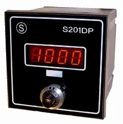 Seneca S201DP Digital indicator 3 1/2 digit, 230 Vac, settable setpoint