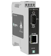 Pepperl+Fuchs ICDM-RX/MOD-DB9/RJ45-DIN Modbus Gateway 1-port DIN Rail DB9