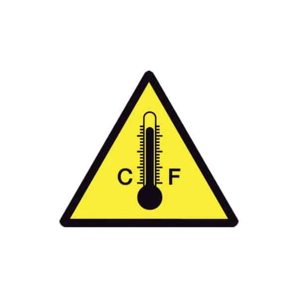 Cabur ETVIN108 Warning labels