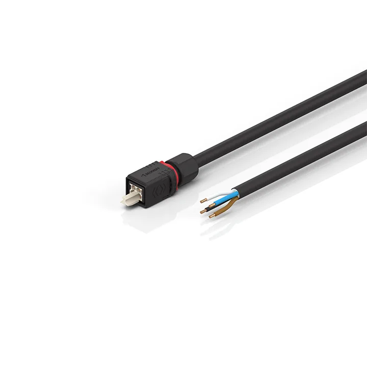 Beckhoff C9900-K970…K977 Power cable, PUR, 4 x 250 mm², drag-chain suitable, black
