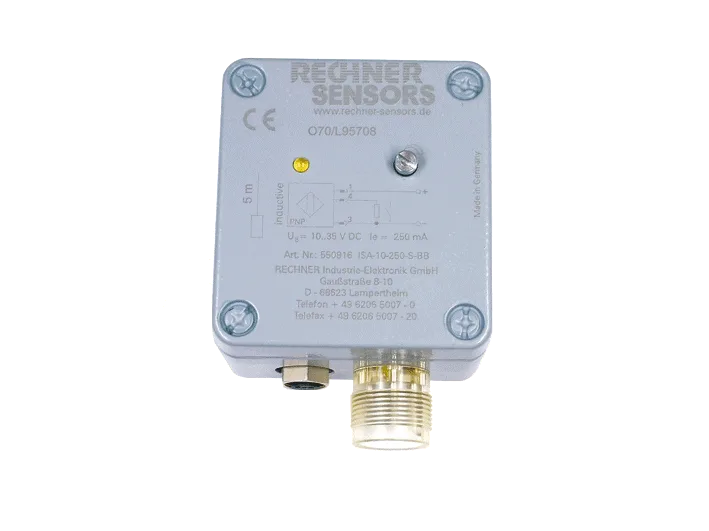 Rechner Sensors ISA-10-BA1-S-57.5x64x34.5-AL-Y04/Y22-1-E Categories: Inductive Sensors (IAS), Power Supplies / Isolating Switching Amplifiers (Ex Barriers)
