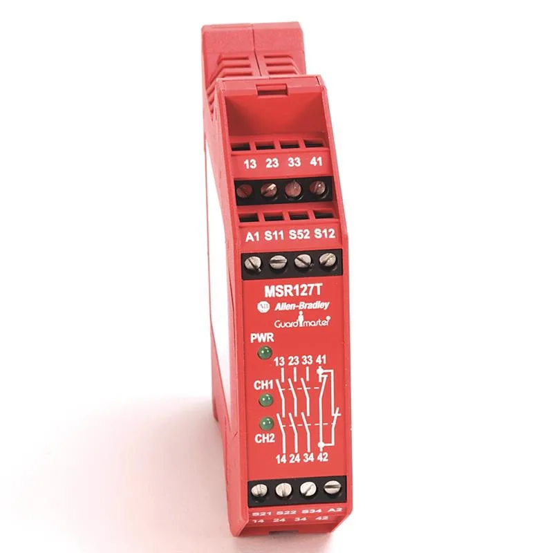 Allen Bradley 440R-N23135S Guardmaster MSR127RPS Safety Relay