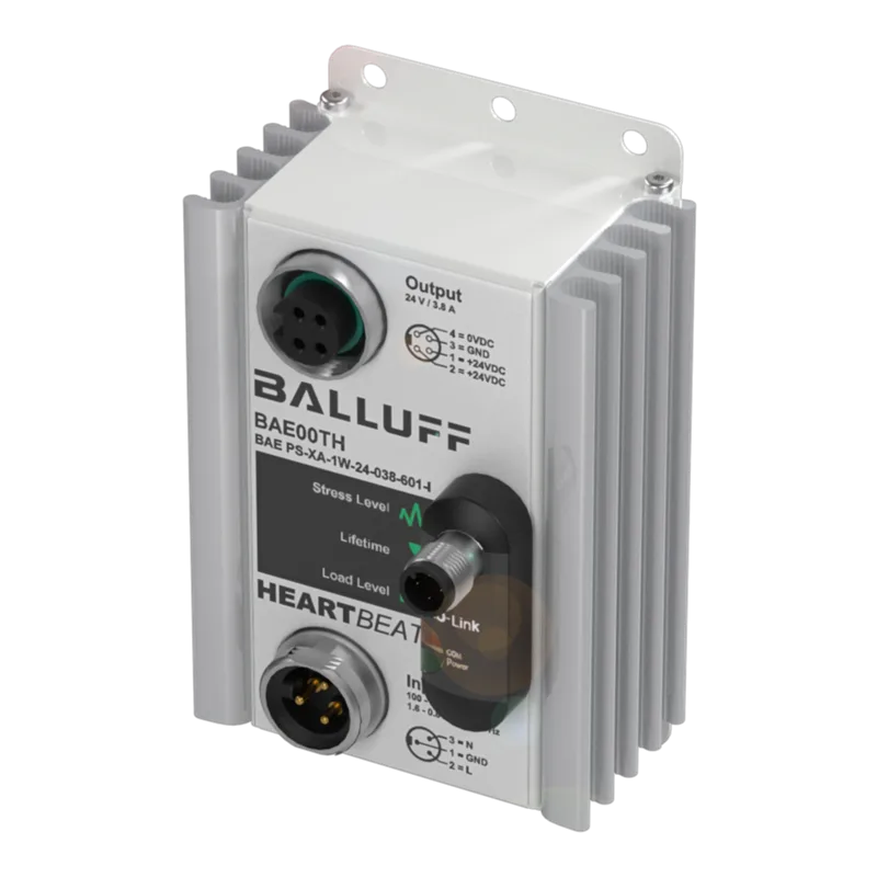 Balluff BAE PS-XA-1W-24-038-601-I Heartbeat® IO Link arayüzlü güç kaynağı üniteleri