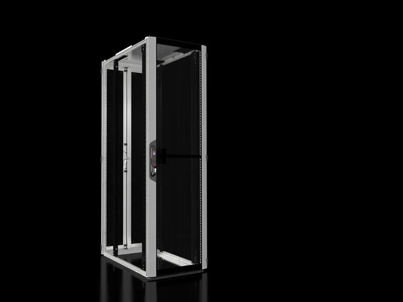 Rittal VX 5313.113 VX IT, 19" mounting angles, standard, front and rear, vented, WHD: 600 x 2200 x 1000 mm, 47 U