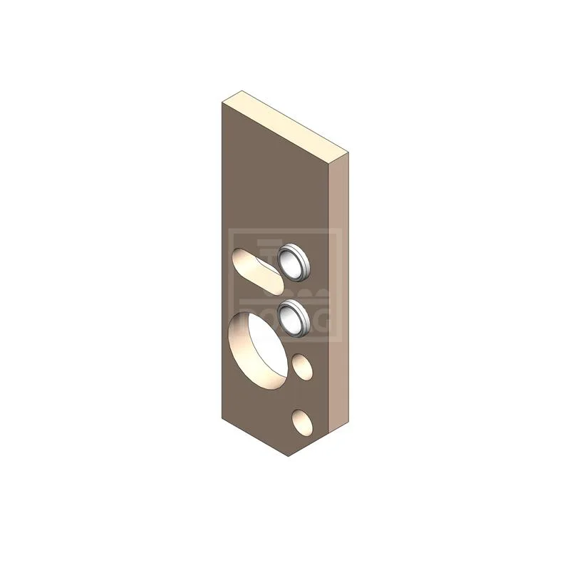 Dopag 1025524 Insulating pate to SHV-01 with centring sleeves