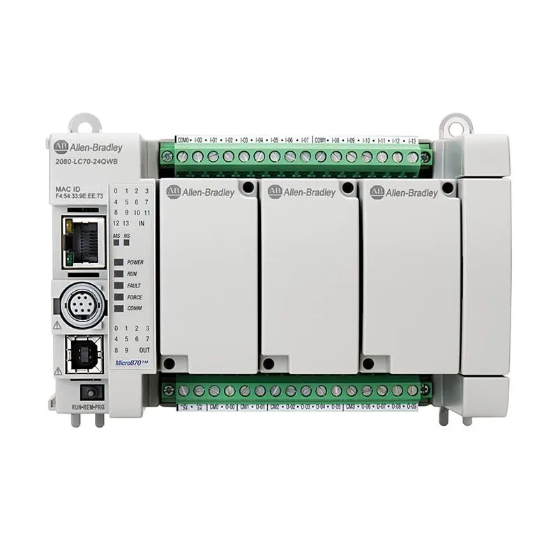 Allen Bradley 2080-LC70-24QBB Micro870 24 I/O ENet/IP Controller