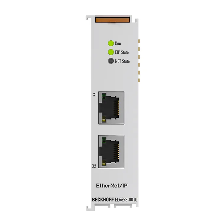 Beckhoff EL6653-0010 EtherCAT Terminal, 2-port communication interface, EtherNet/IP, adapter