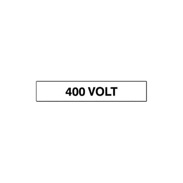 Cabur ETPC108 Warning labels