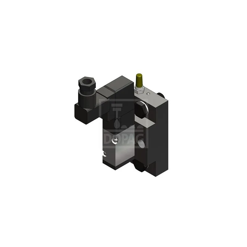 Dopag 1010819 Solenoid valve plate with industrial plug type CI