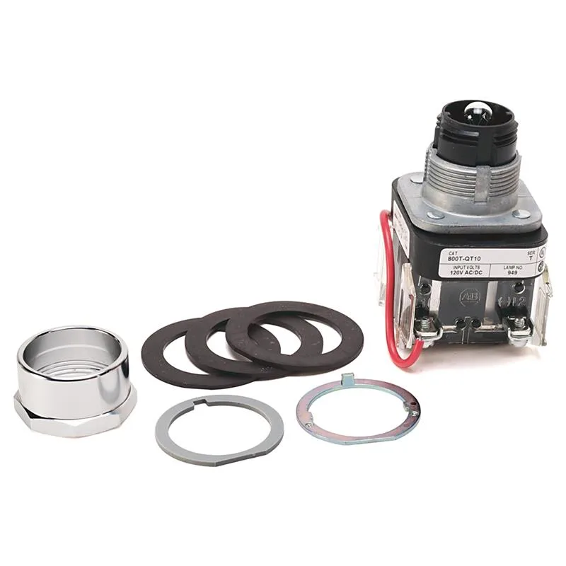 Allen Bradley 800T-QT10 30mm Pilot Light 800T PB