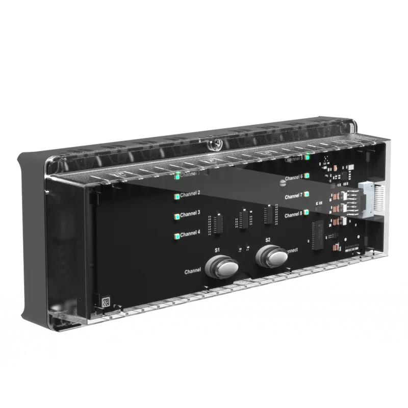 Alre KTFRL-316.125 Wireless temperature actuator heating/cooling for mounting in heating circuit distributor, 8-channel, IP20