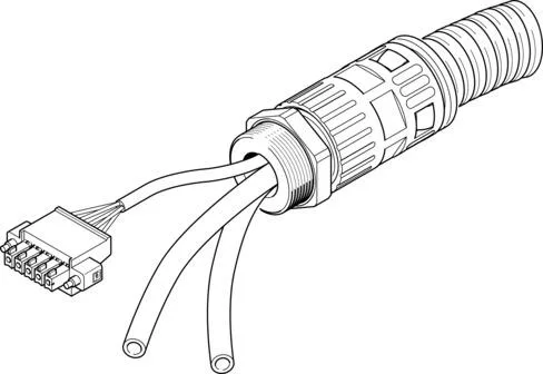 Festo NHSB-A1-15-BLG5-LE5-PU8-2XBB Bağlantı kablosu