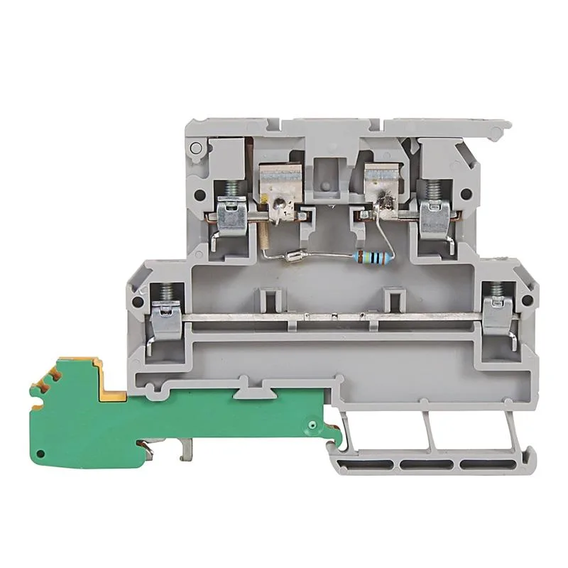 Allen Bradley 1492-JDG3FB24 Two Level Fuse LED Terminal Block with P