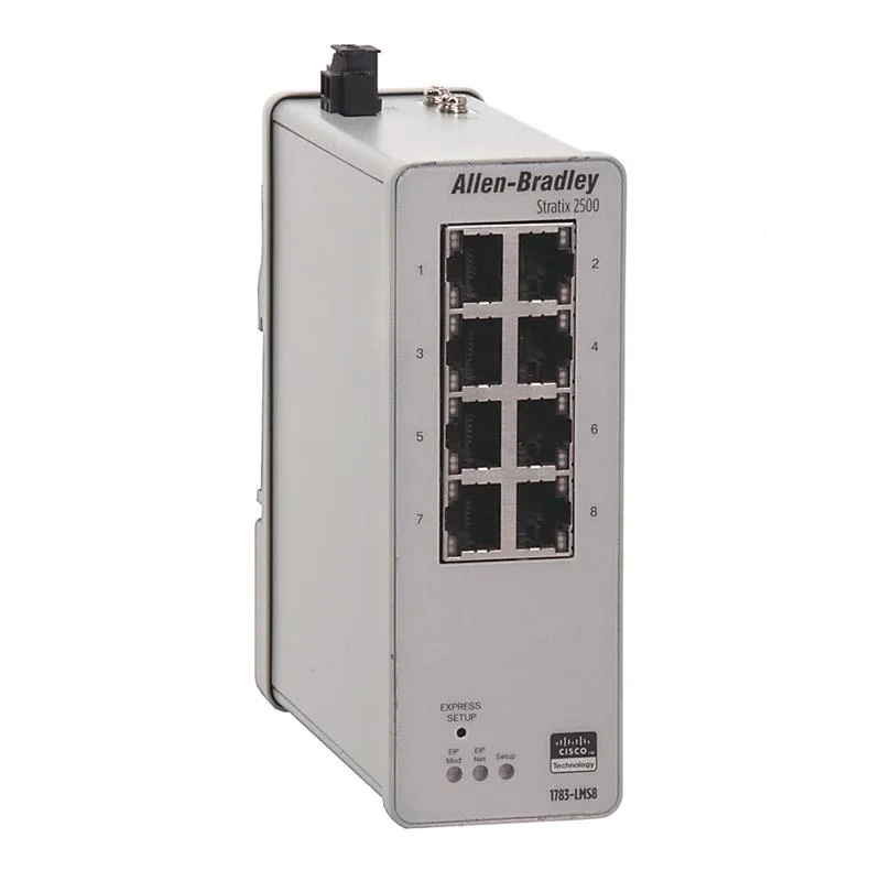 Allen Bradley 1783-LMS8 8 port