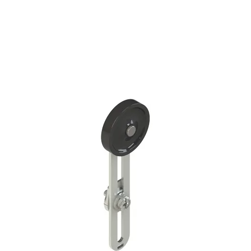 Pizzato VF L35-R25 Adjustable lever with technopolymer roller, 35 mm diameter