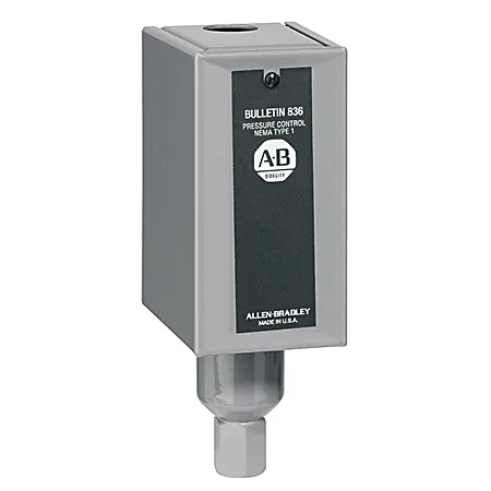 Allen Bradley 836-C2A Electro-Mech Pres Cntrl Sw