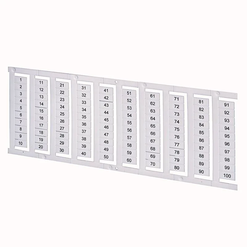 Allen Bradley 1492-M6X12 IEC 6 x 12 mm Marker Card