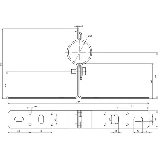 Dehn + Söhne WB D50 WA V2A