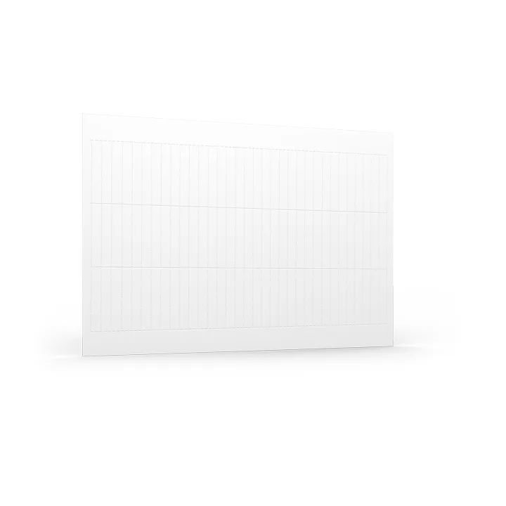 Beckhoff BZ5100 Push-in strips for labels, A4 sheet, pre-punched