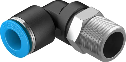 Festo QSL-3/8-10 L-Çabuk Bağlantı Rakoru